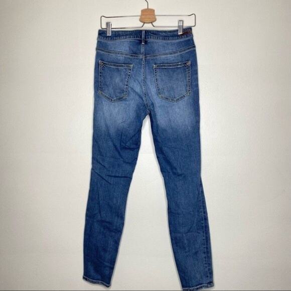 Anthropologie Pilcro & The Letterpress Ultra High Rise Skinny Jeans Distressed - Picture 5 of 5